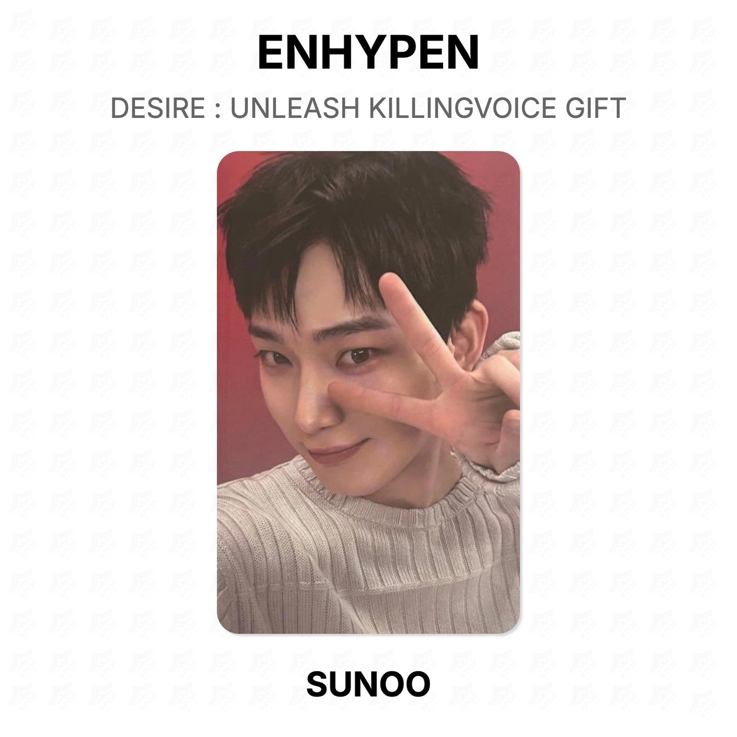 ENHYPEN DESIRE : UNLEASH KILLINGVOICE GIFT Official Photocard