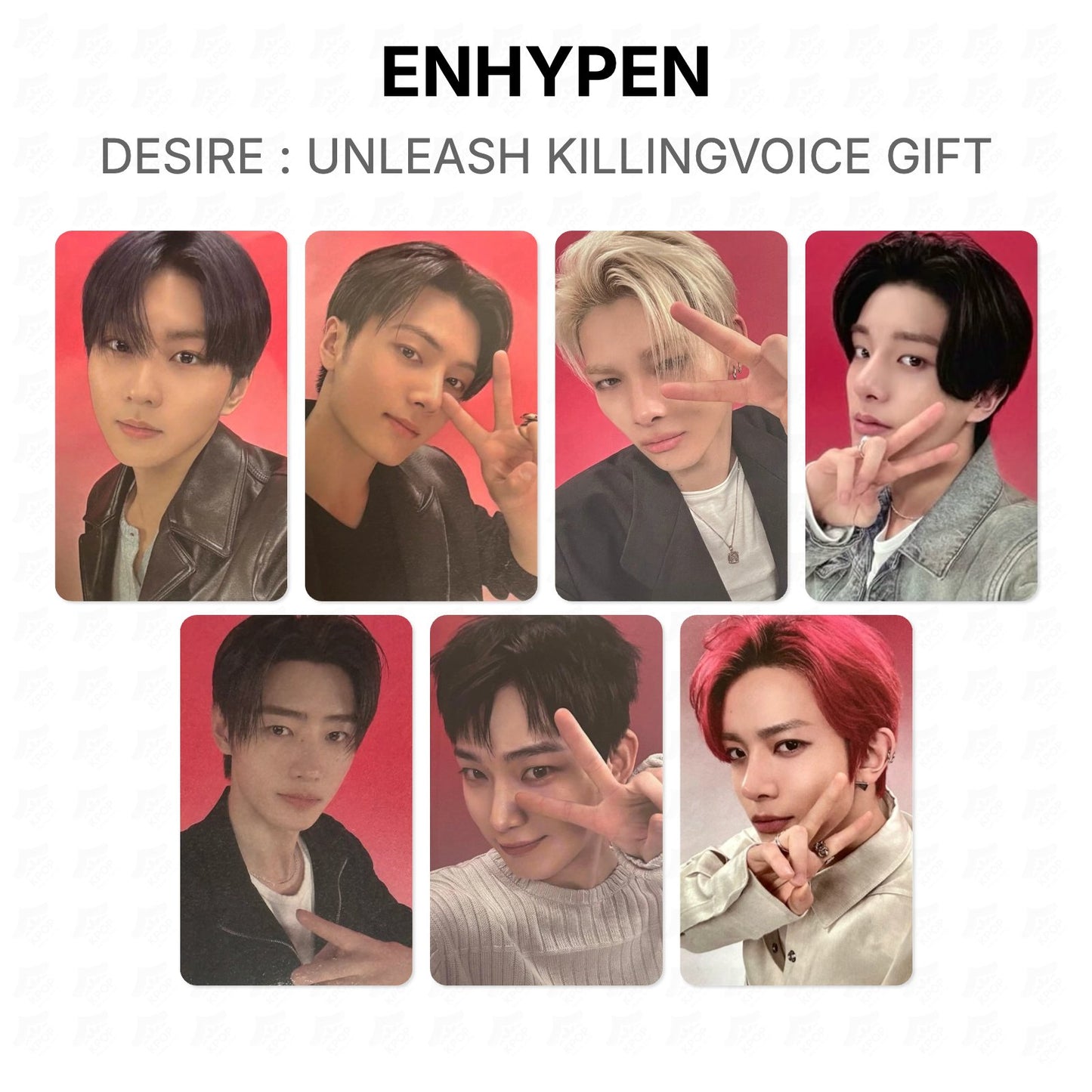 ENHYPEN DESIRE : UNLEASH KILLINGVOICE GIFT Official Photocard