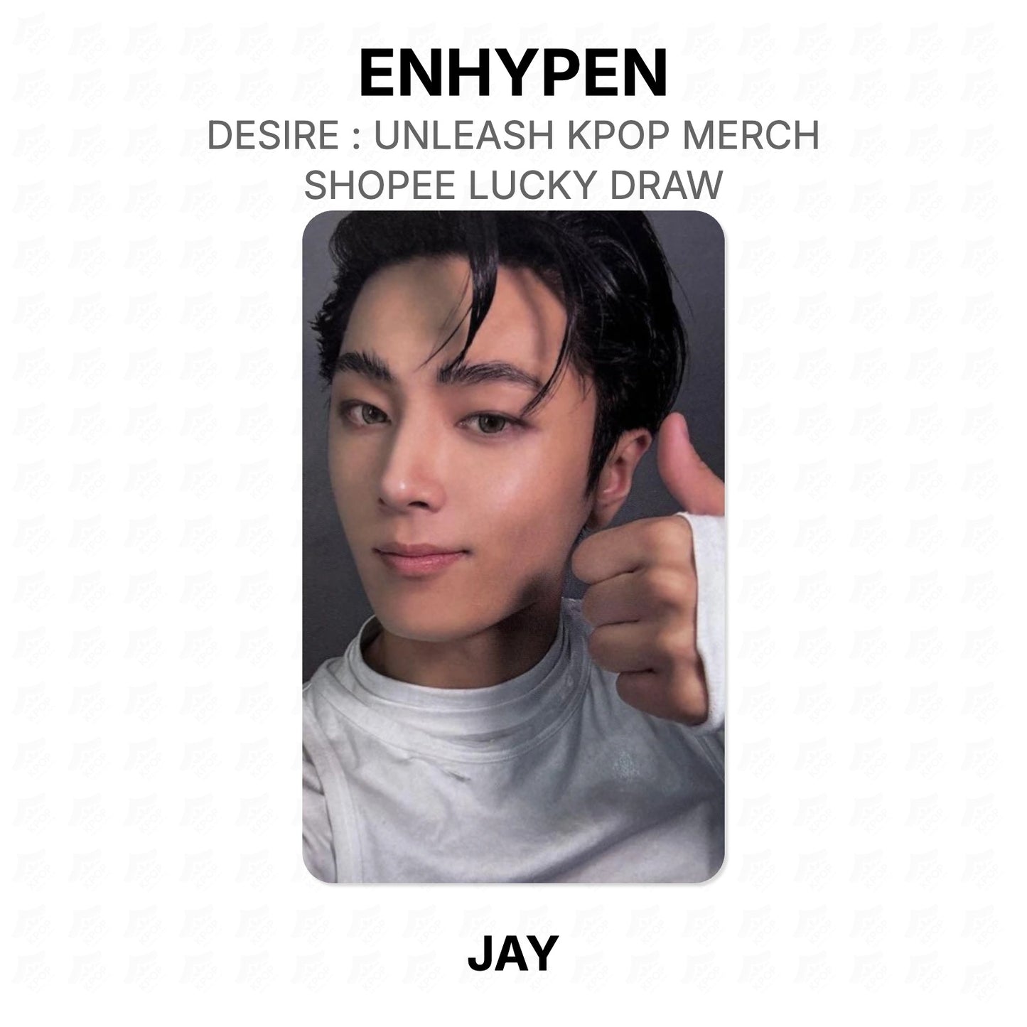 ENHYPEN DESIRE : UNLEASH KPOP MERCH/SHOPEE LUCKY DRAW Official Photocard
