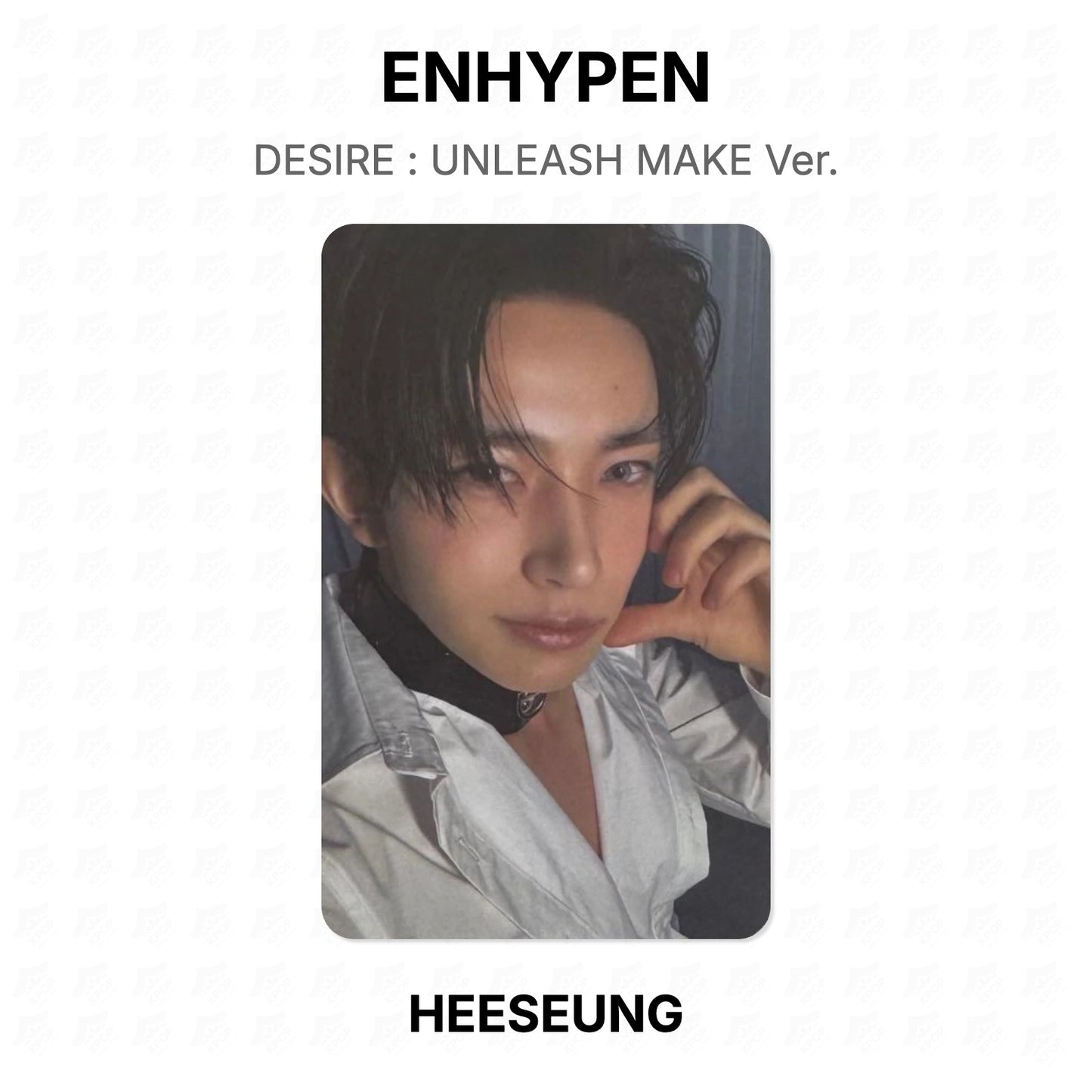ENHYPEN DESIRE : UNLEASH MAKE Ver. Official Photocard