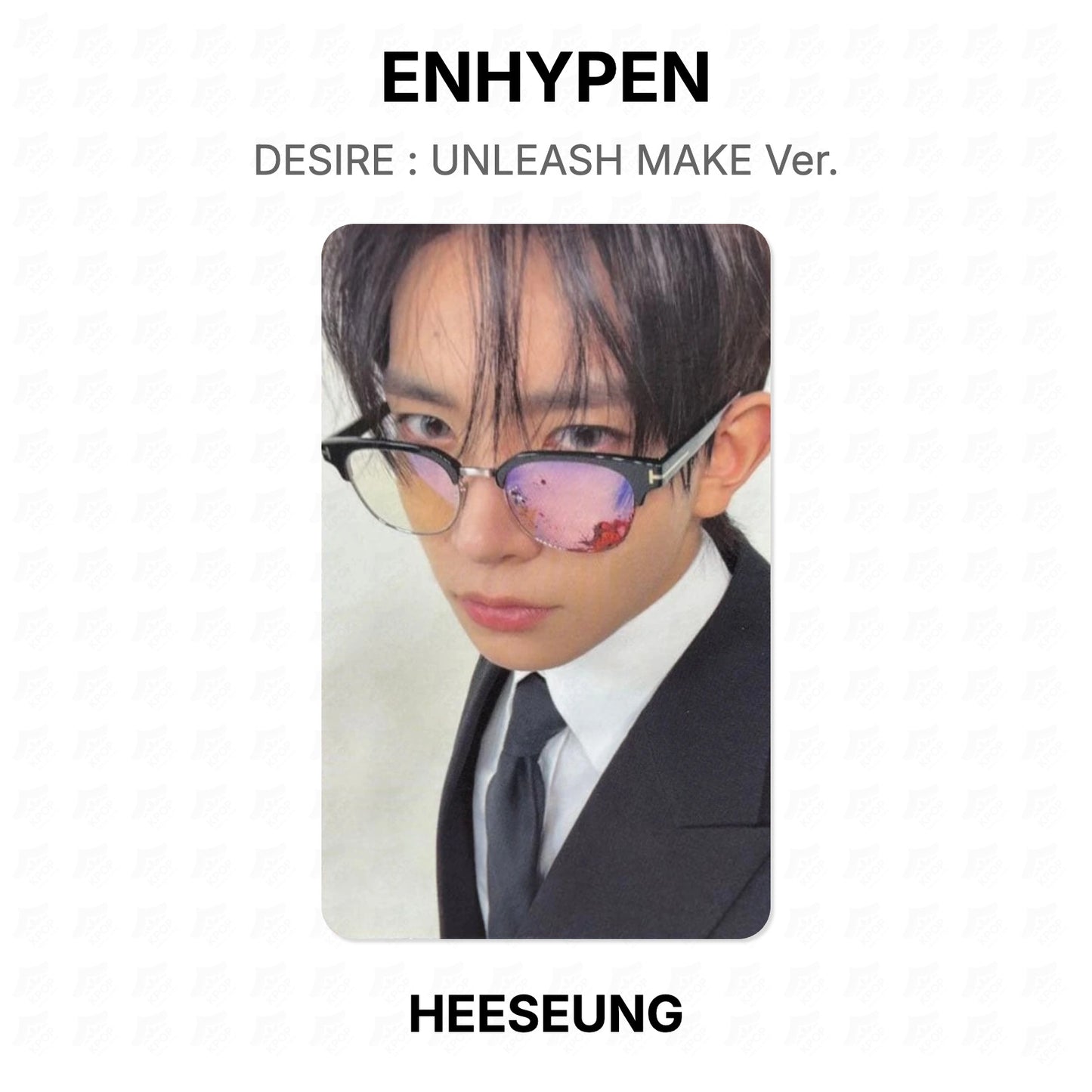 ENHYPEN DESIRE : UNLEASH MAKE Ver. Official Photocard