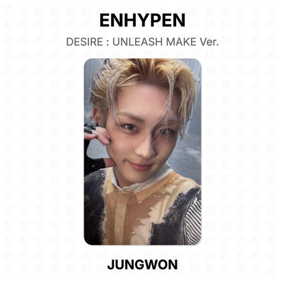 ENHYPEN DESIRE : UNLEASH MAKE Ver. Official Photocard