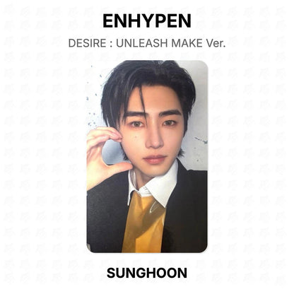 ENHYPEN DESIRE : UNLEASH MAKE Ver. Official Photocard