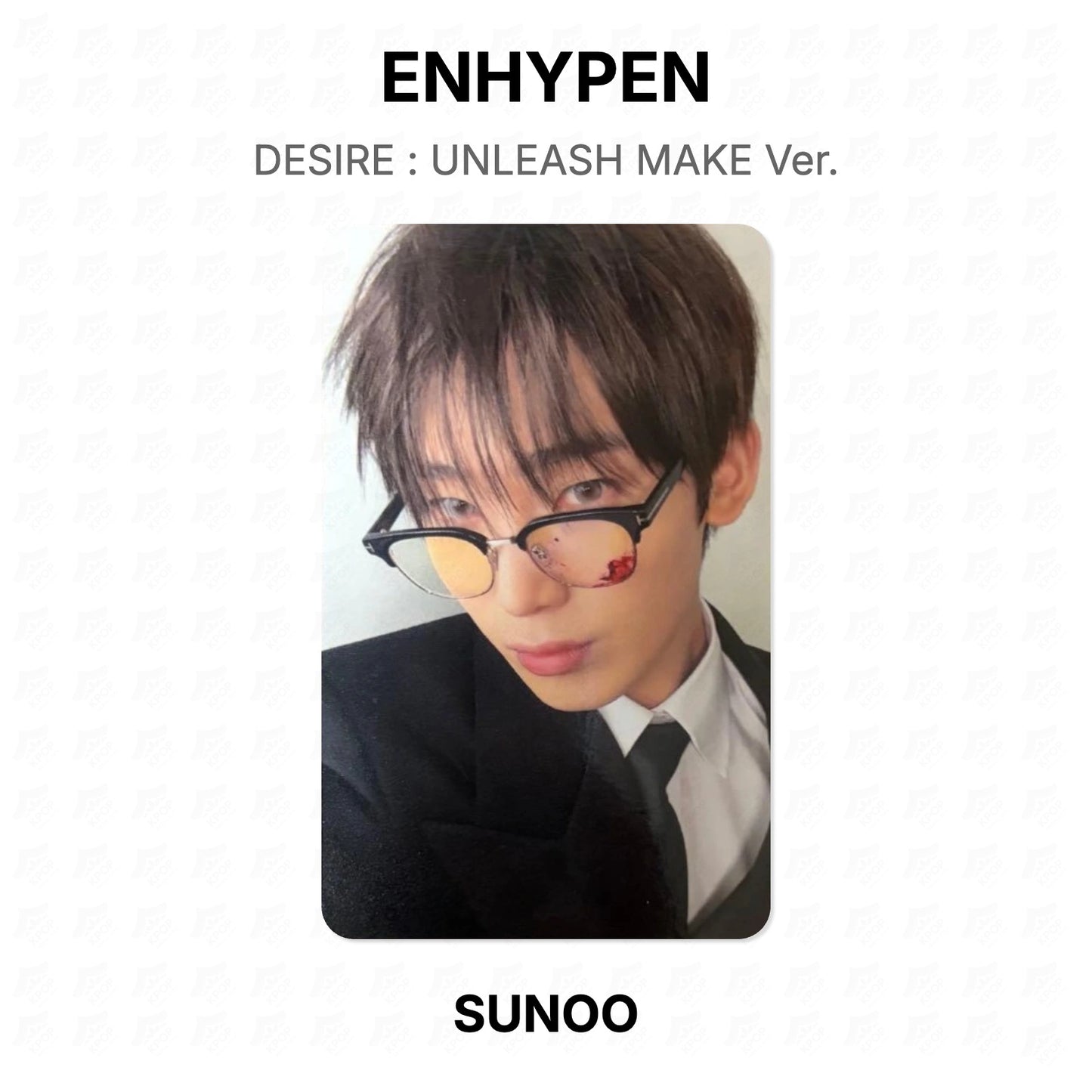 ENHYPEN DESIRE : UNLEASH MAKE Ver. Official Photocard