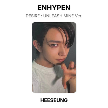 ENHYPEN DESIRE : UNLEASH MINE Ver. Offizielle Fotokarte