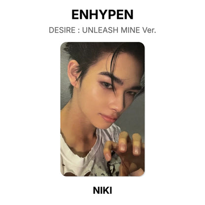 ENHYPEN DESIRE : UNLEASH MINE Ver. Offizielle Fotokarte