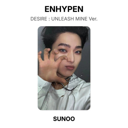 ENHYPEN DESIRE : UNLEASH MINE Ver. Offizielle Fotokarte