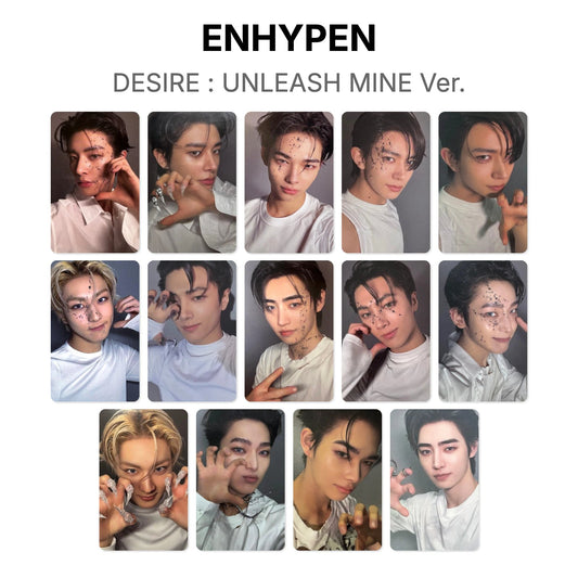 ENHYPEN DESIRE : UNLEASH MINE Ver. Official Photocard