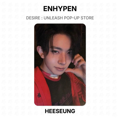 ENHYPEN DESIRE : UNLEASH POP-UP STORE Official Photocard
