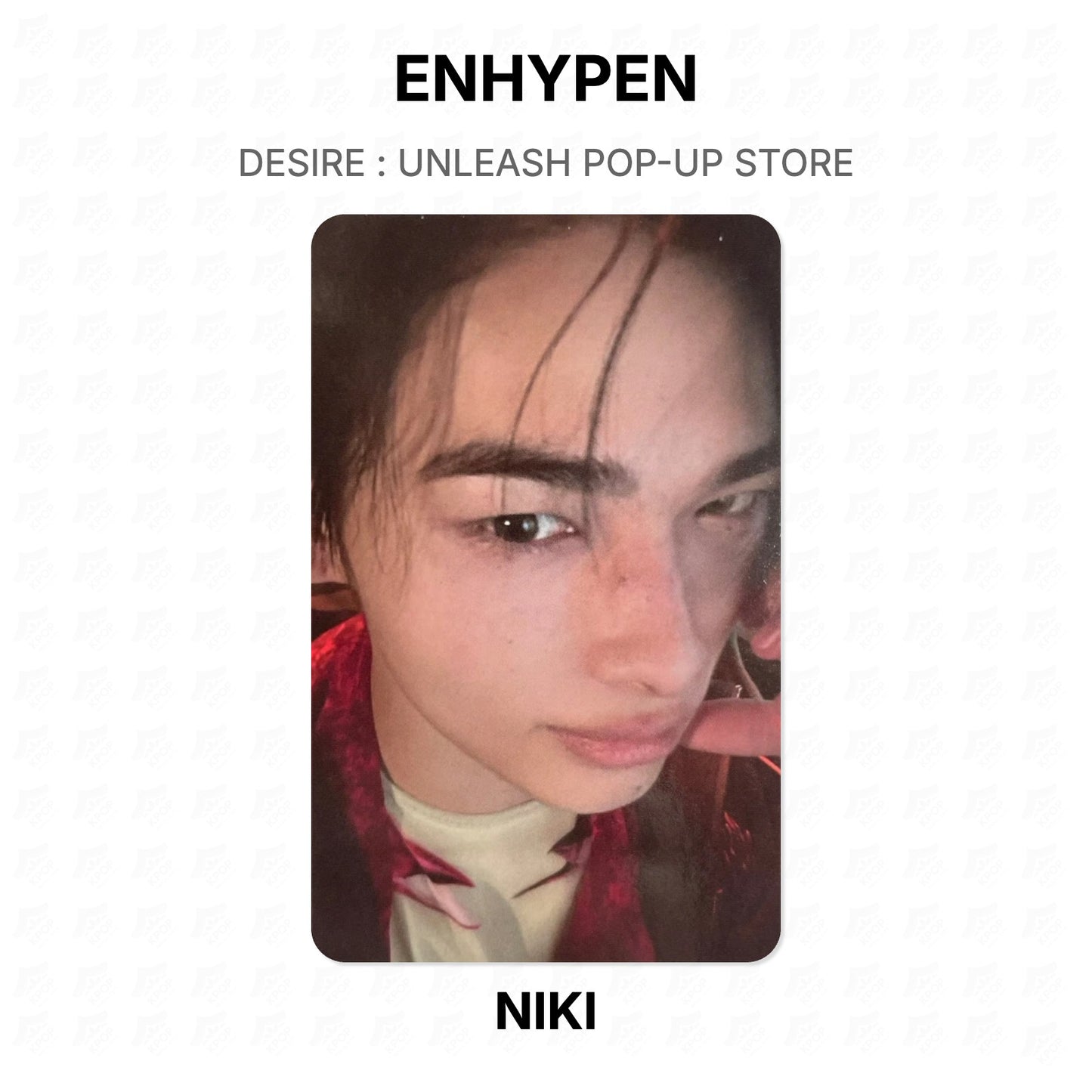 ENHYPEN DESIRE : UNLEASH POP-UP STORE Official Photocard