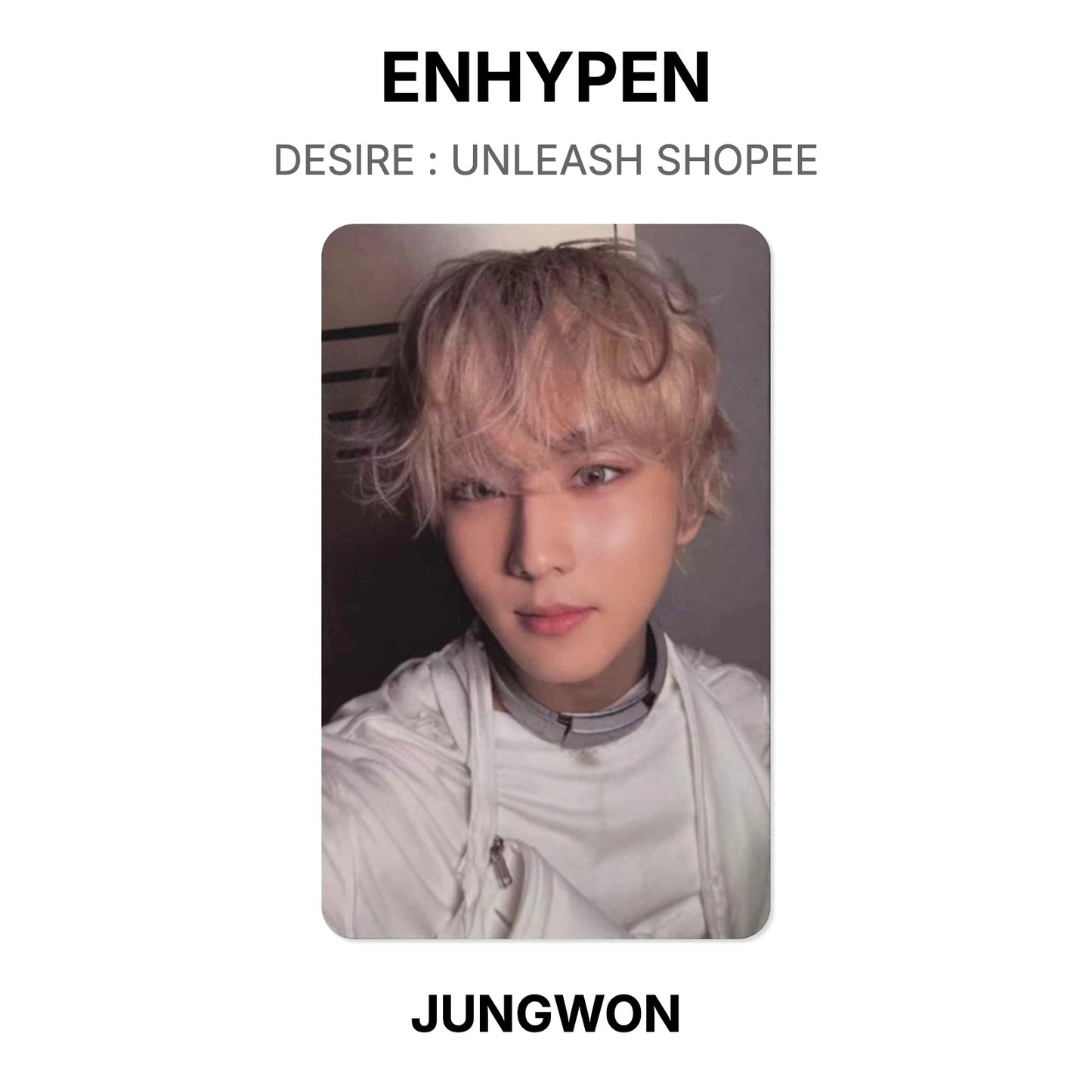 ENHYPEN DESIRE : UNLEASH SHOPEE Offizielle Fotokarte
