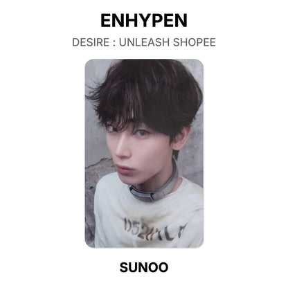 ENHYPEN DESIRE : UNLEASH SHOPEE Offizielle Fotokarte