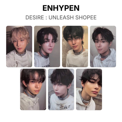 ENHYPEN DESIRE : UNLEASH SHOPEE Offizielle Fotokarte