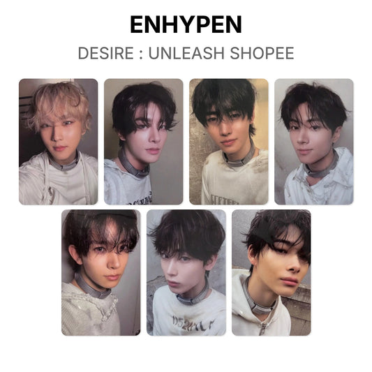 ENHYPEN DESIRE : UNLEASH SHOPEE Official Photocard