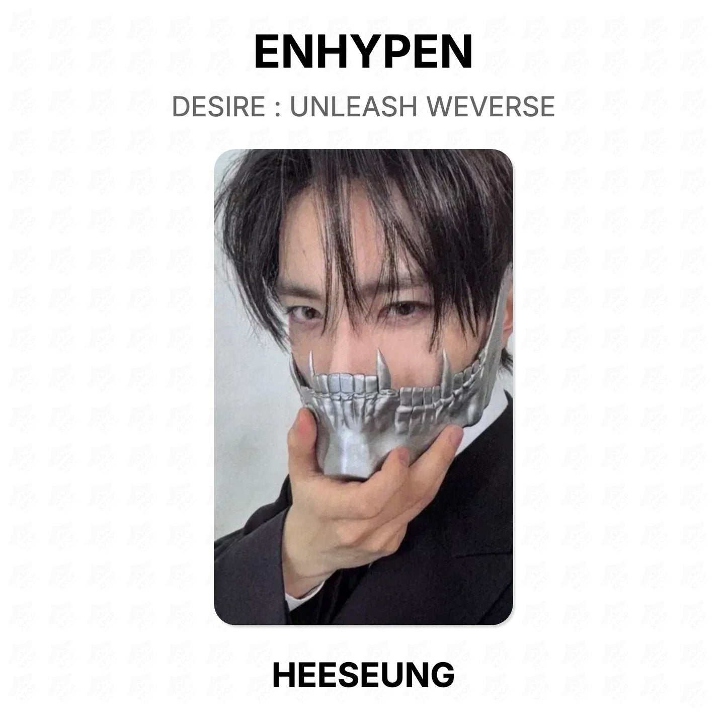 ENHYPEN DESIRE : UNLEASH WEVERSE Official Photocard