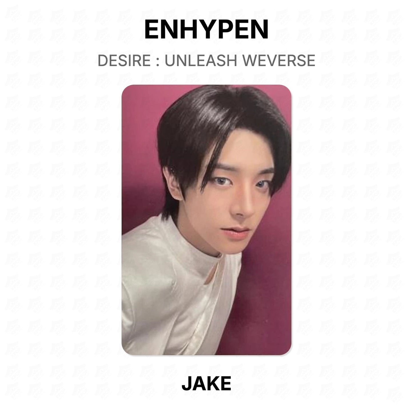 ENHYPEN DESIRE : UNLEASH WEVERSE Official Photocard