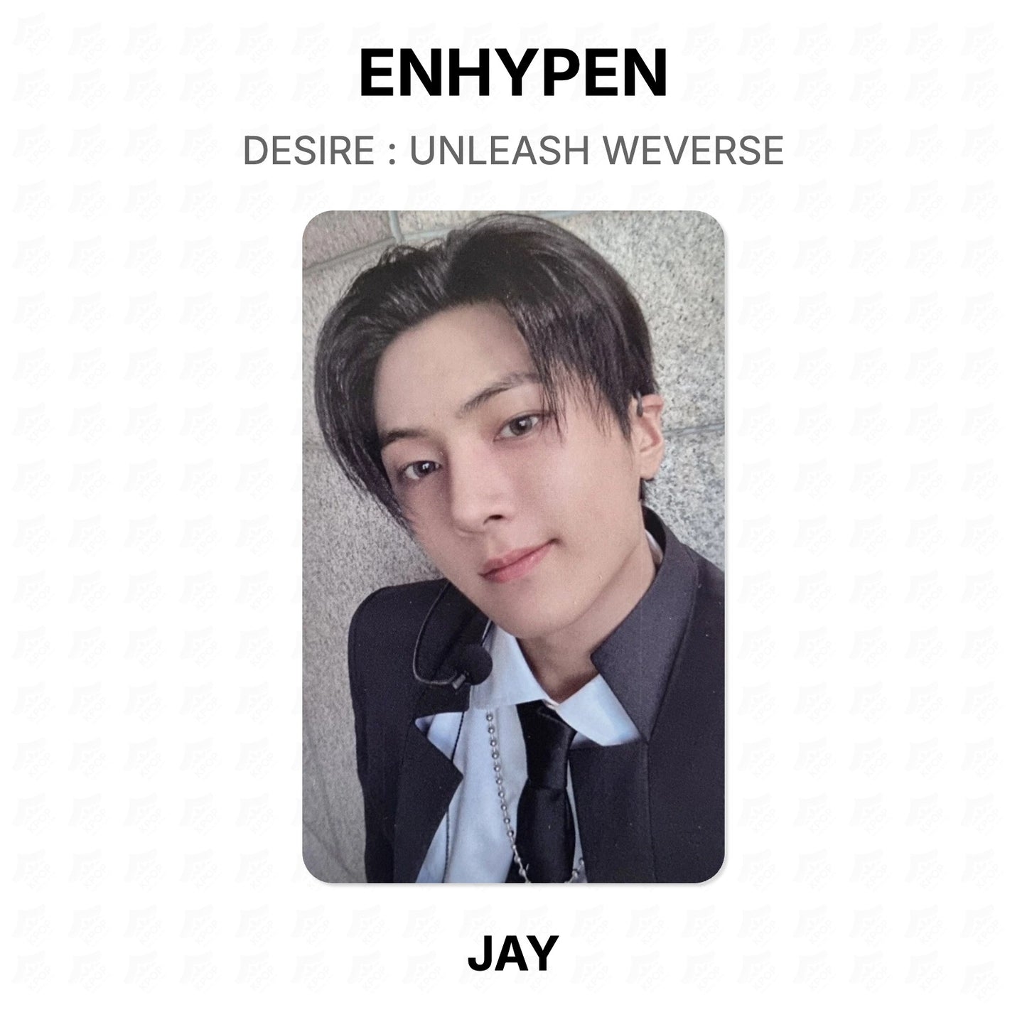 ENHYPEN DESIRE : UNLEASH WEVERSE Official Photocard