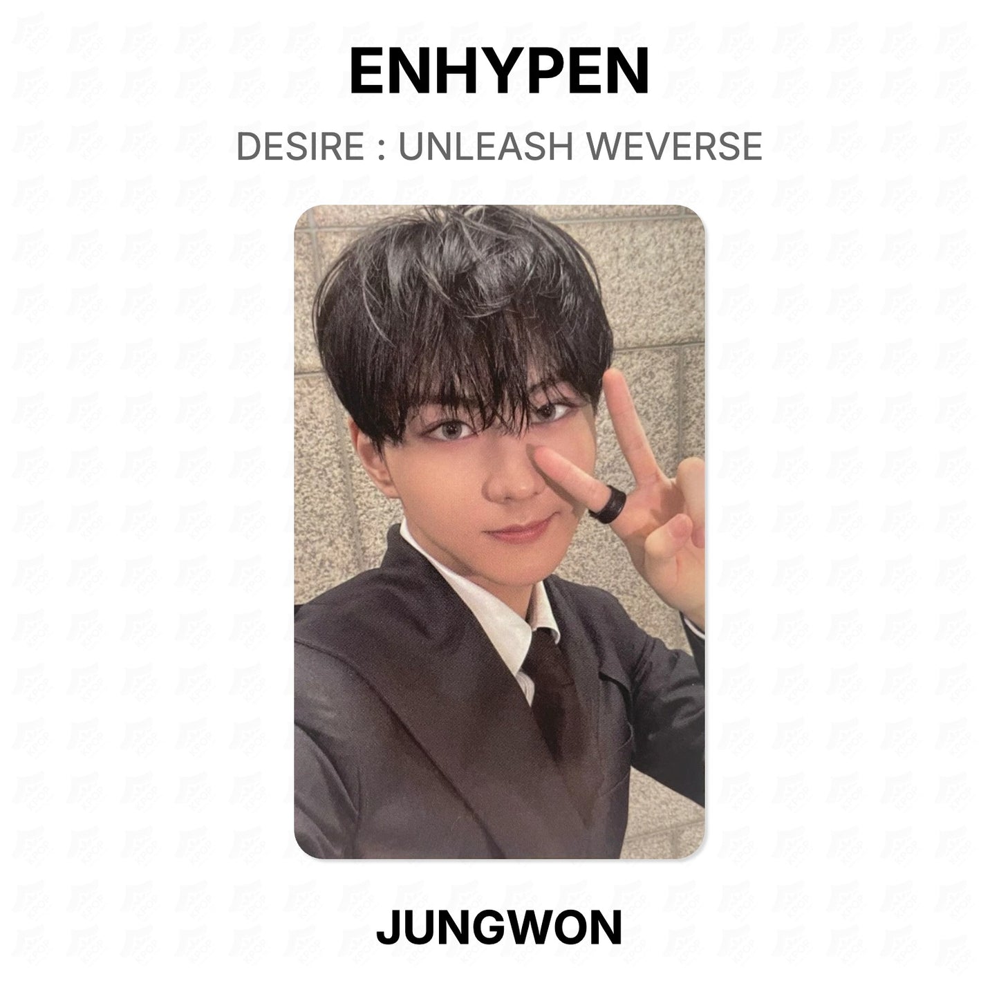 ENHYPEN DESIRE : UNLEASH WEVERSE Official Photocard