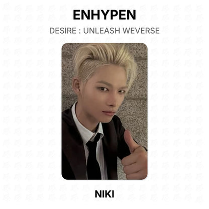 ENHYPEN DESIRE : UNLEASH WEVERSE Official Photocard