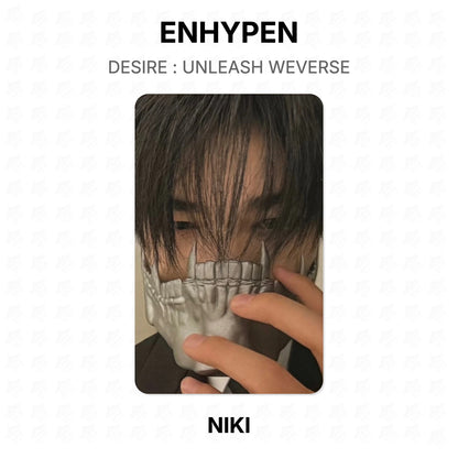 ENHYPEN DESIRE : UNLEASH WEVERSE Official Photocard