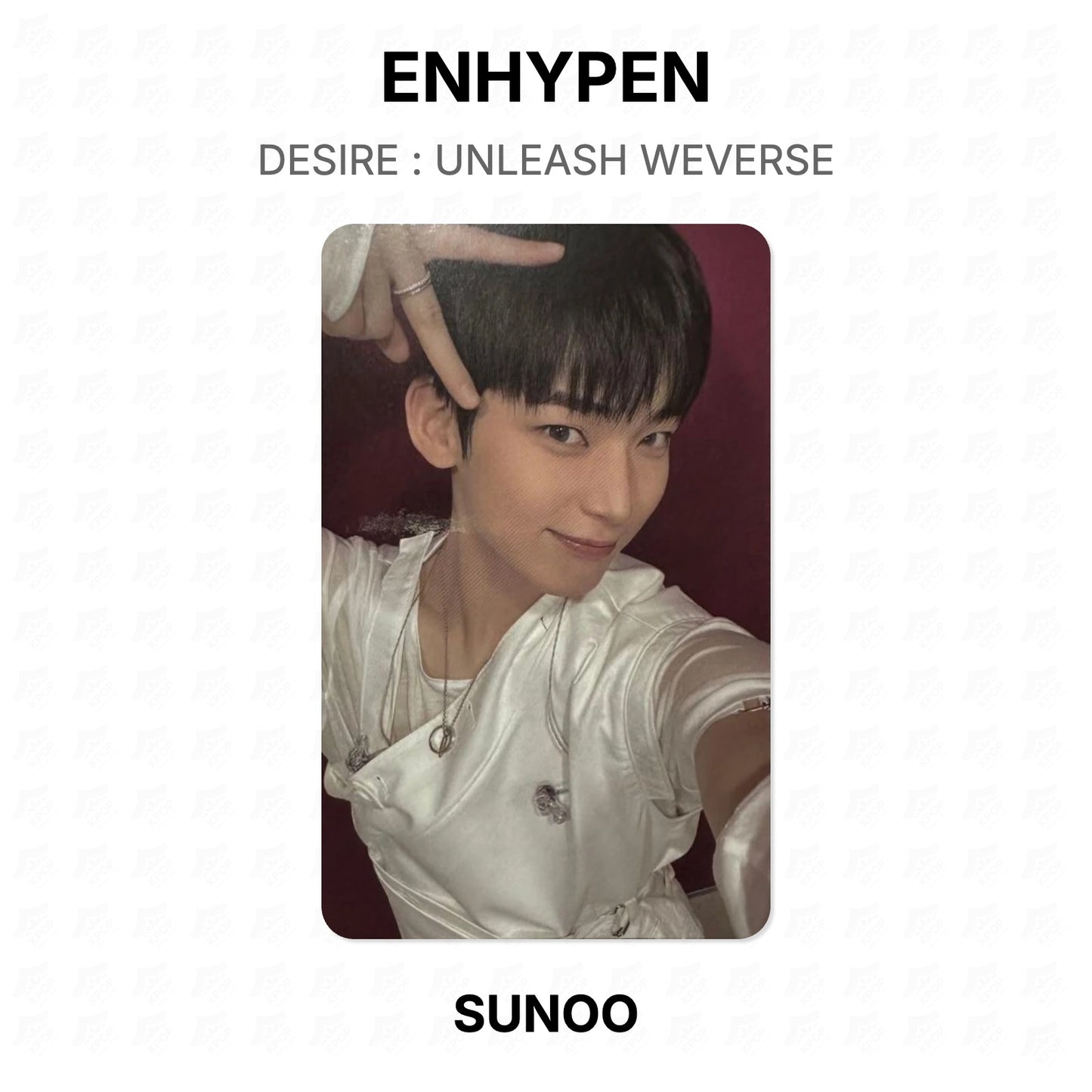 ENHYPEN DESIRE : UNLEASH WEVERSE Official Photocard