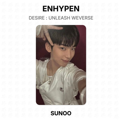 ENHYPEN DESIRE : UNLEASH WEVERSE Official Photocard