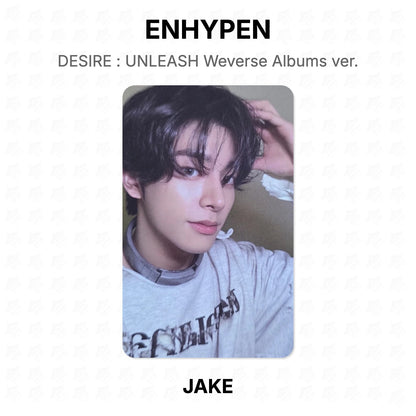ENHYPEN DESIRE : UNLEASH Weverse Albums ver. Official Photocard