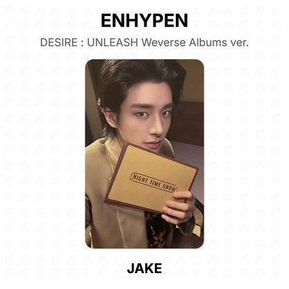 ENHYPEN DESIRE : UNLEASH Weverse Albums ver. Official Photocard