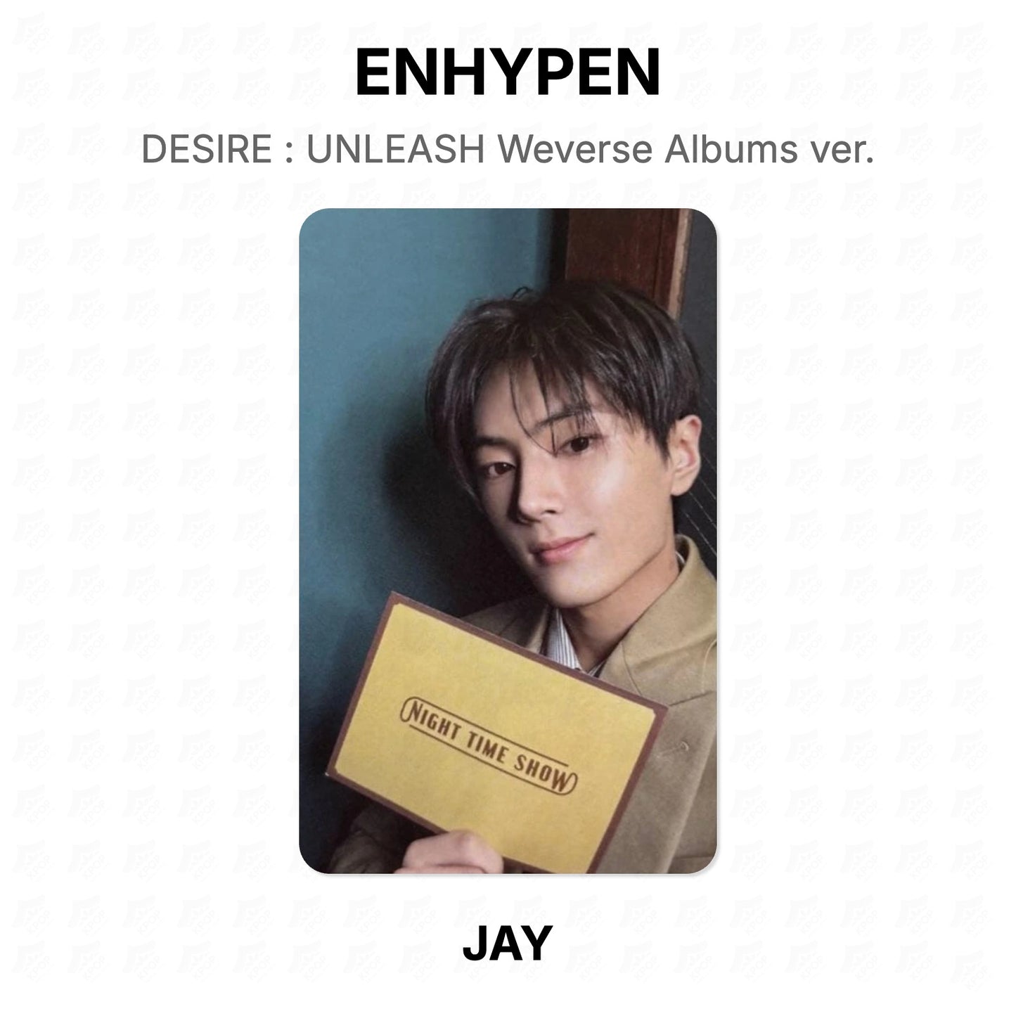 ENHYPEN DESIRE : UNLEASH Weverse Albums ver. Official Photocard