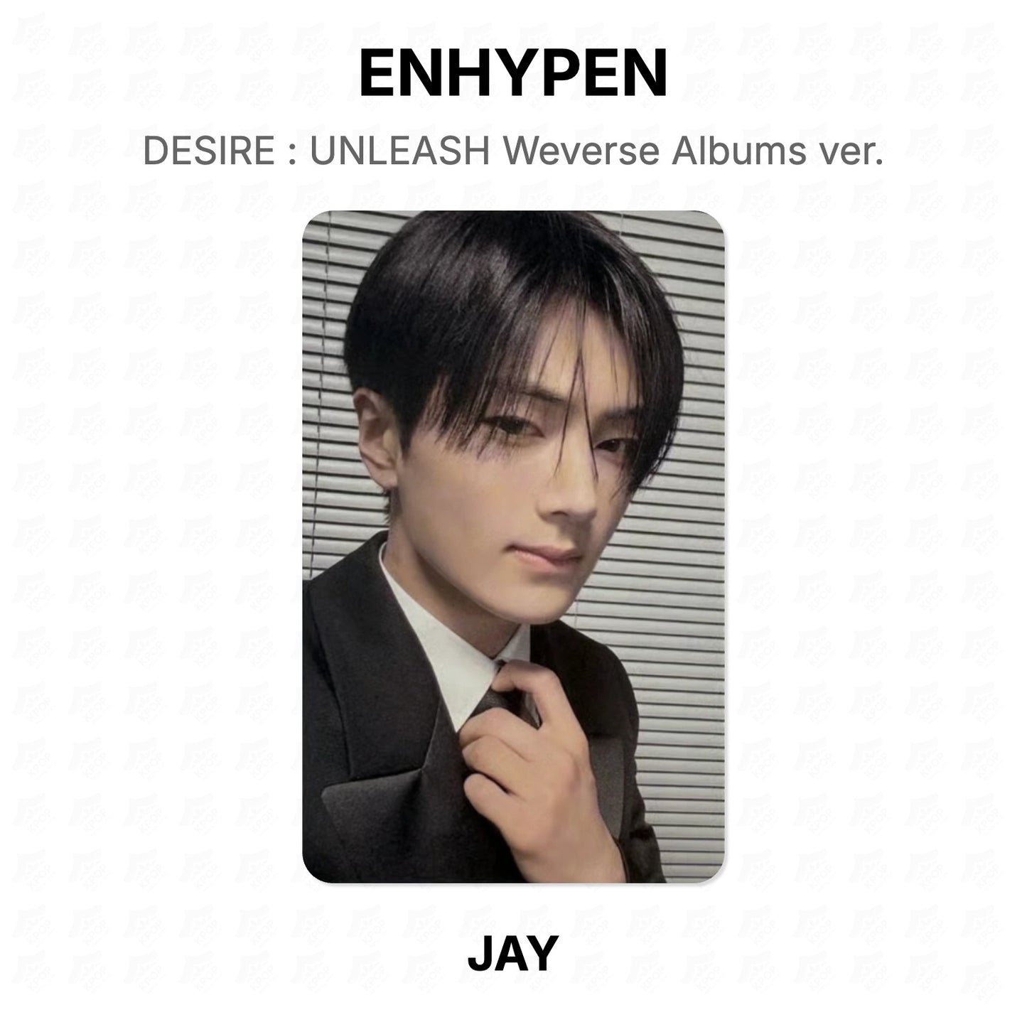 ENHYPEN DESIRE : UNLEASH Weverse Albums ver. Official Photocard