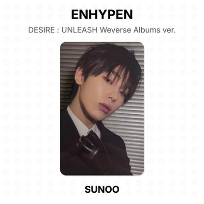ENHYPEN DESIRE : UNLEASH Weverse Albums ver. Official Photocard