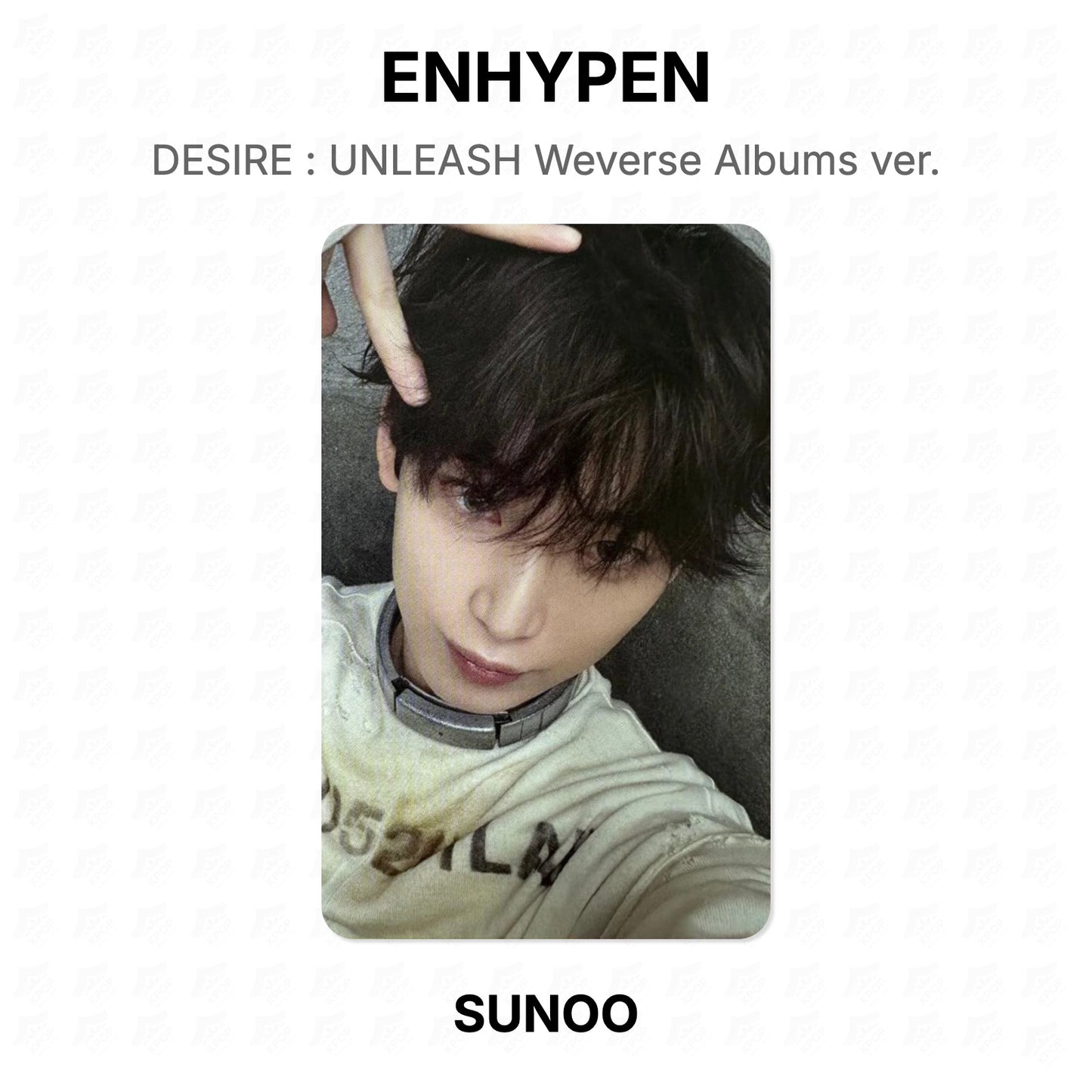 ENHYPEN DESIRE : UNLEASH Weverse Albums ver. Official Photocard