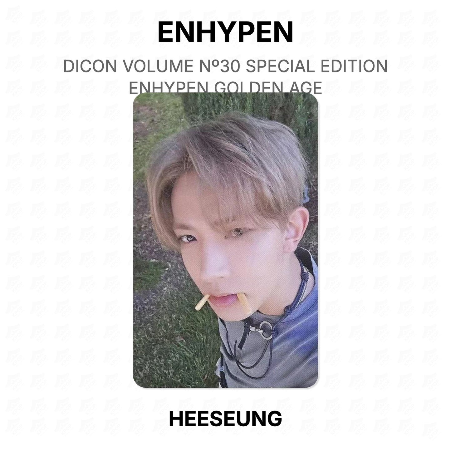 ENHYPEN DICON VOLUME Nº30 SPECIAL EDITION ENHYPEN GOLDEN AGE Offizielle Fotokarte