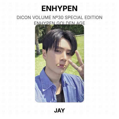 ENHYPEN DICON VOLUME Nº30 SPECIAL EDITION ENHYPEN GOLDEN AGE Offizielle Fotokarte
