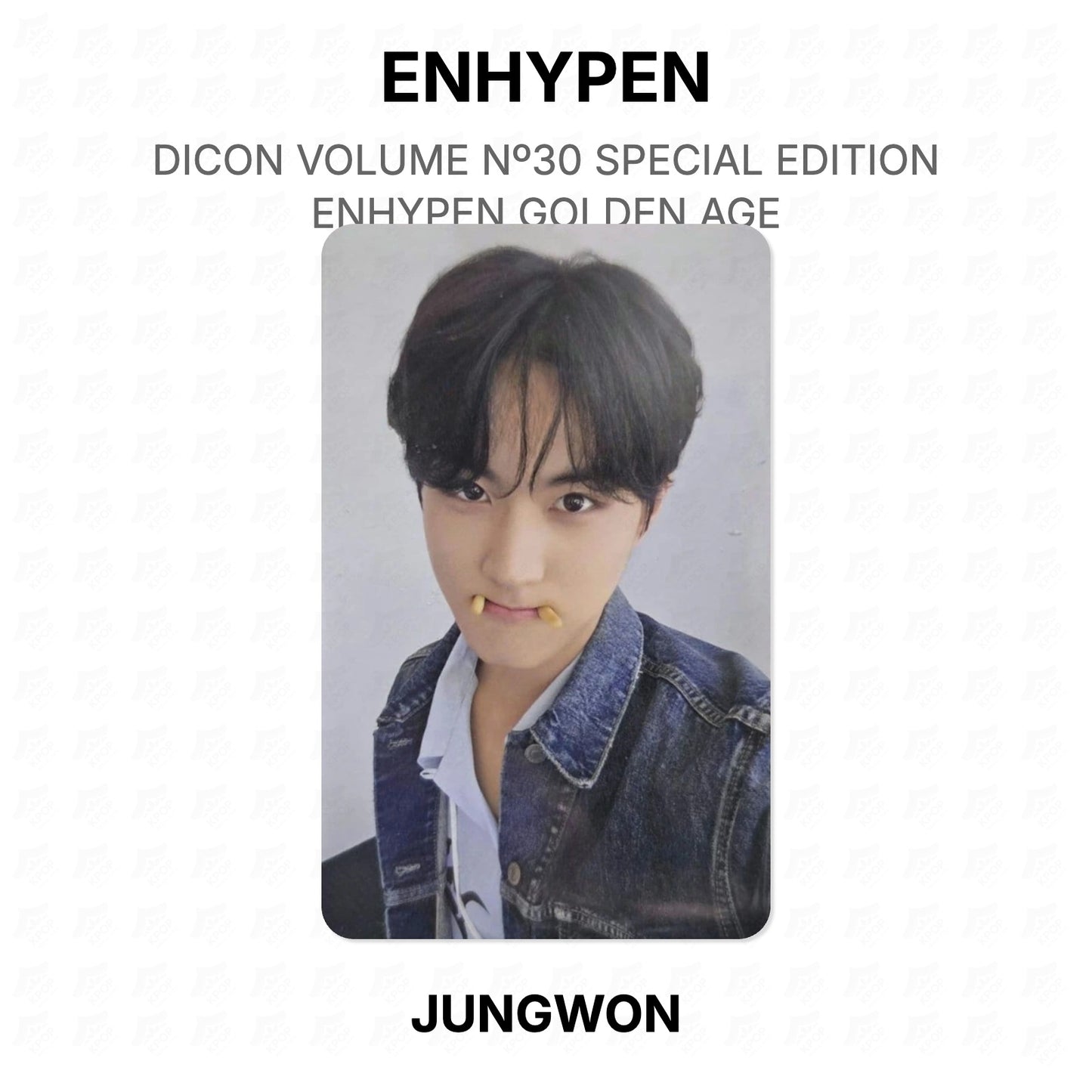 ENHYPEN DICON VOLUME Nº30 SPECIAL EDITION ENHYPEN GOLDEN AGE Offizielle Fotokarte