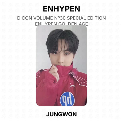 ENHYPEN DICON VOLUME Nº30 SPECIAL EDITION ENHYPEN GOLDEN AGE Offizielle Fotokarte