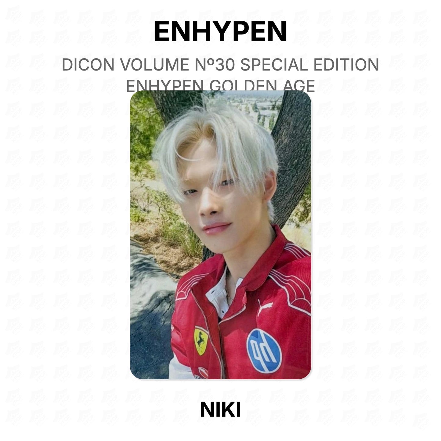 ENHYPEN DICON VOLUME Nº30 SPECIAL EDITION ENHYPEN GOLDEN AGE Offizielle Fotokarte