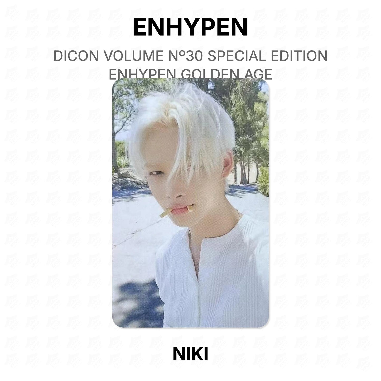 ENHYPEN DICON VOLUME Nº30 SPECIAL EDITION ENHYPEN GOLDEN AGE Offizielle Fotokarte