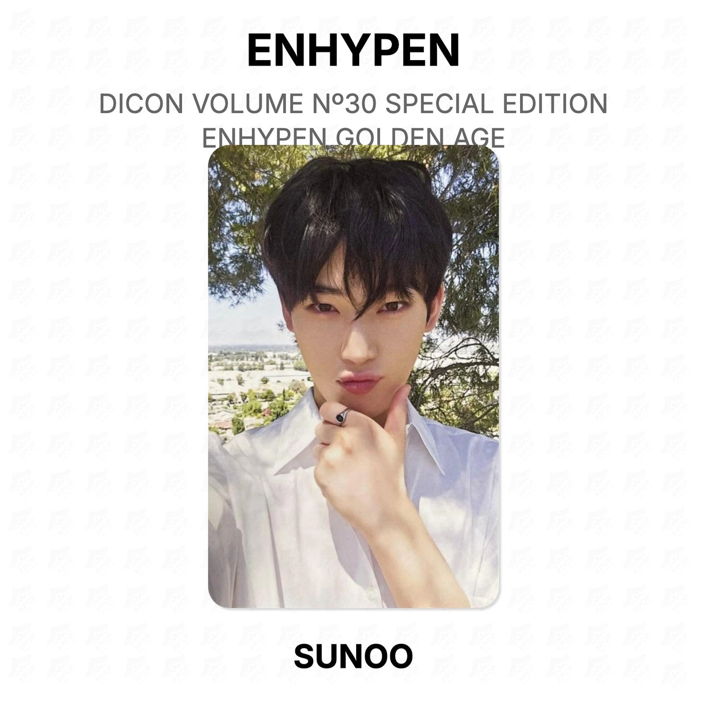 ENHYPEN DICON VOLUME Nº30 SPECIAL EDITION ENHYPEN GOLDEN AGE Offizielle Fotokarte