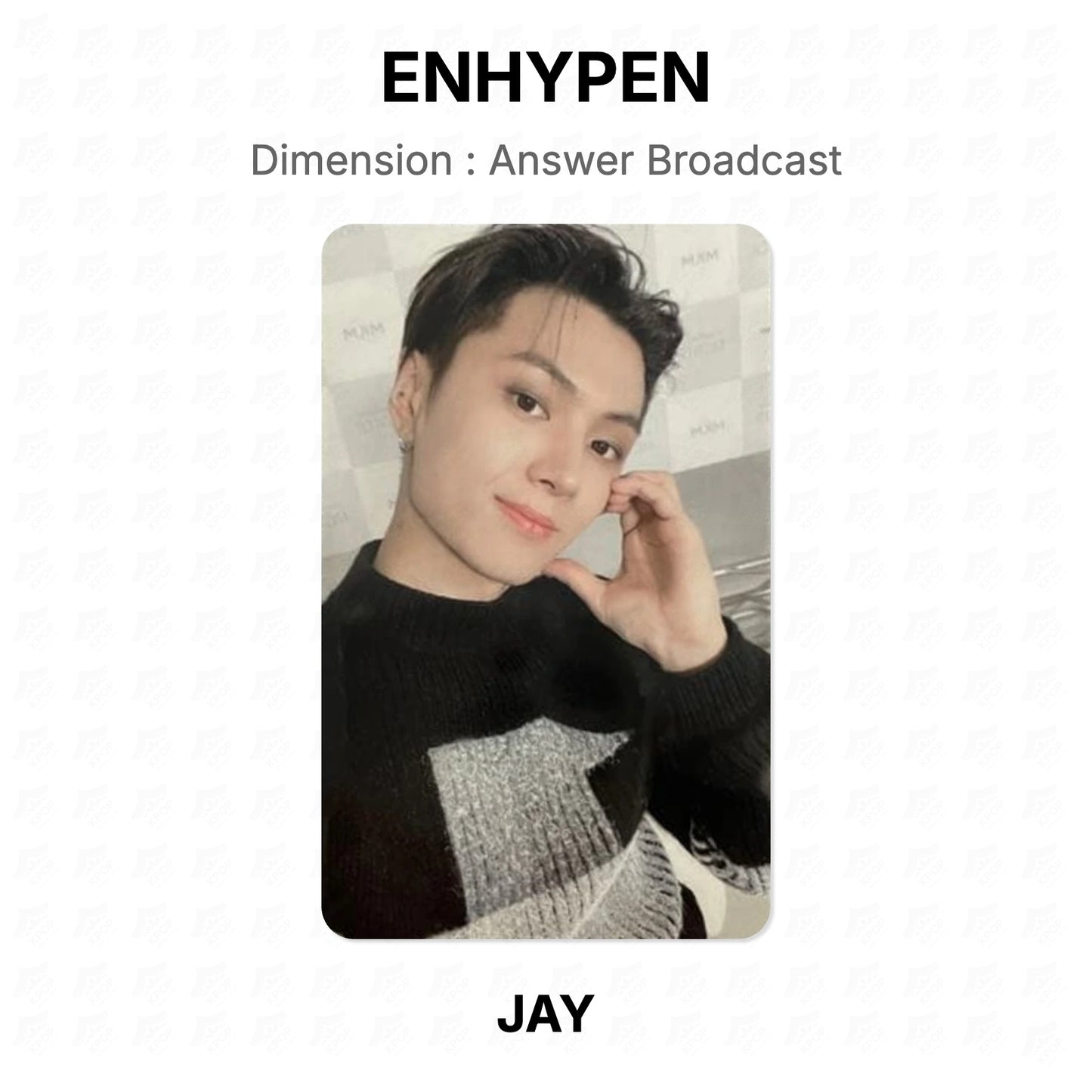 ENHYPEN Dimension : Answer Broadcast Offizielle Fotokarte