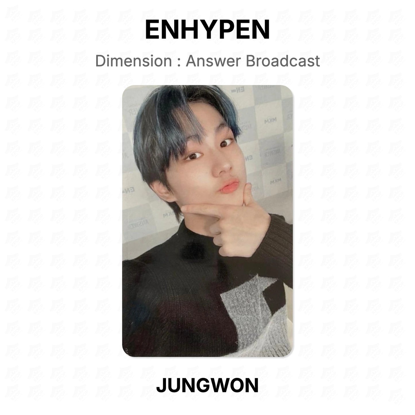 ENHYPEN Dimension : Answer Broadcast Offizielle Fotokarte