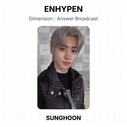 ENHYPEN Dimension : Answer Broadcast Offizielle Fotokarte