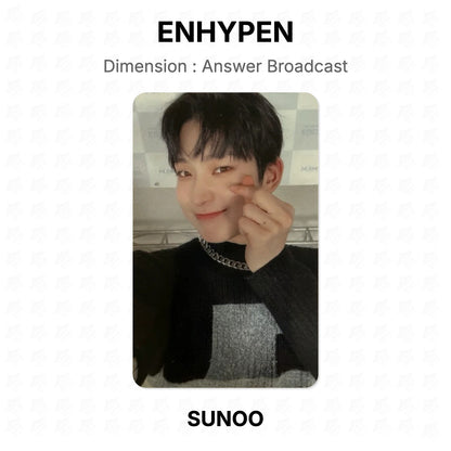 ENHYPEN Dimension : Answer Broadcast Offizielle Fotokarte