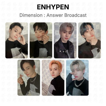 ENHYPEN Dimension : Answer Broadcast Offizielle Fotokarte