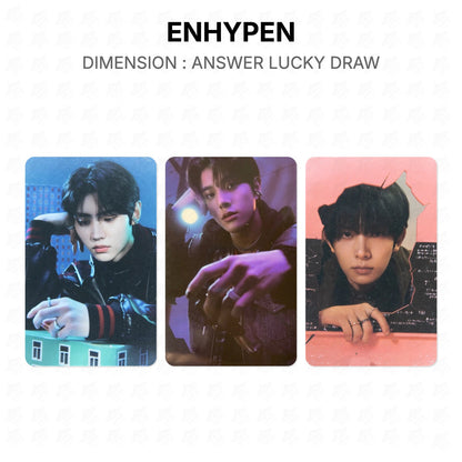 ENHYPEN DIMENSION : ANSWER LUCKY DRAW Official Photocard