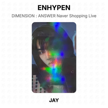 ENHYPEN DIMENSION : ANSWER Naver Shopping Live Official Photocard