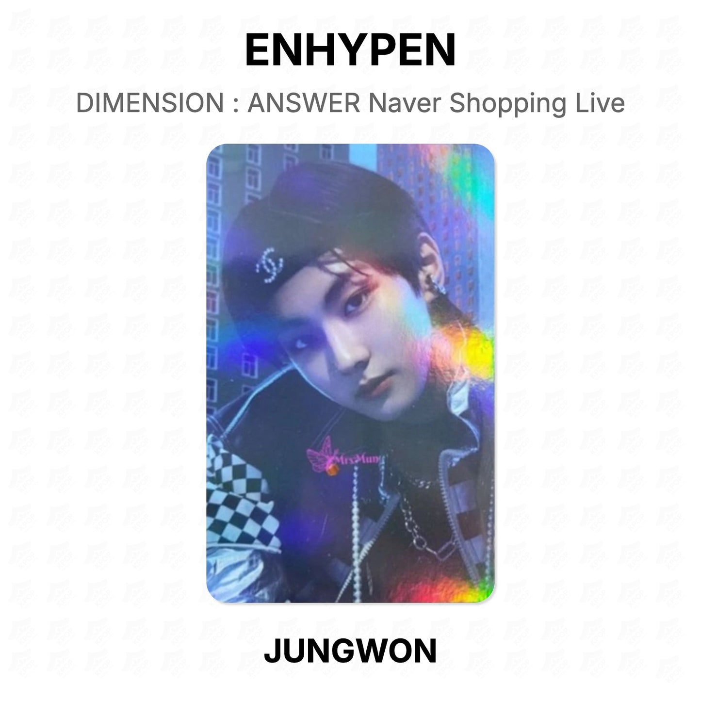 ENHYPEN DIMENSION : ANSWER Naver Shopping Live Official Photocard