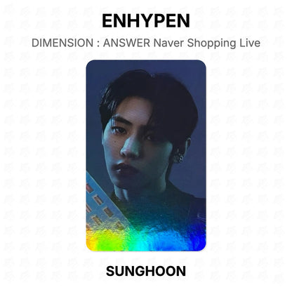 ENHYPEN DIMENSION : ANSWER Naver Shopping Live Official Photocard