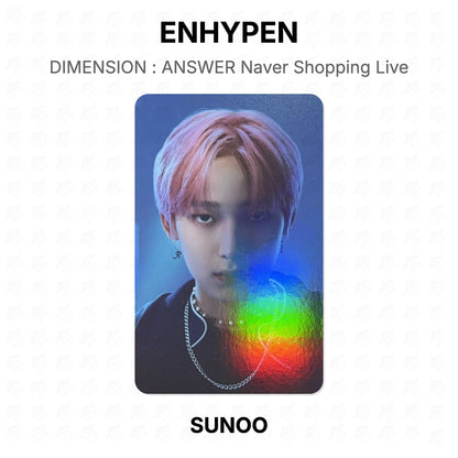 ENHYPEN DIMENSION : ANSWER Naver Shopping Live Official Photocard