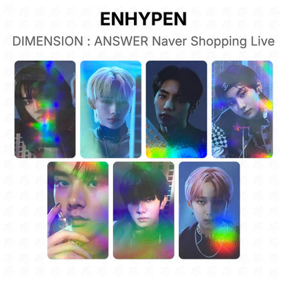 ENHYPEN DIMENSION : ANSWER Naver Shopping Live Official Photocard